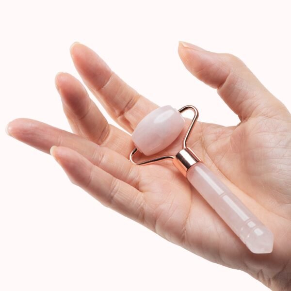 Face Ritual Rose Quartz Petite Roller - Image 4