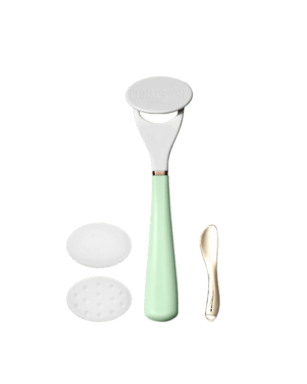 LUNAESCENT Touch-Free Skincare Applicator with Spatula by LUNAESCENT