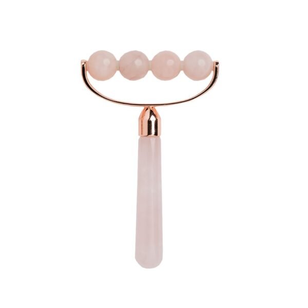 Stress Relief Rose Quartz Roller - Image 2