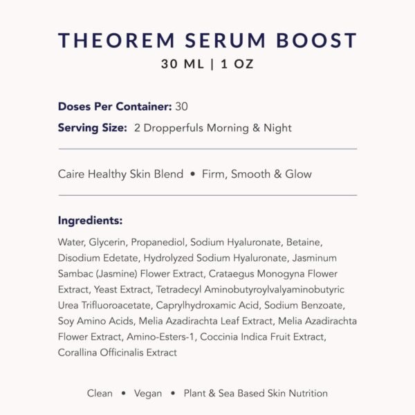 Theorem Serum Boost 30mL | 1  oz. - Image 7